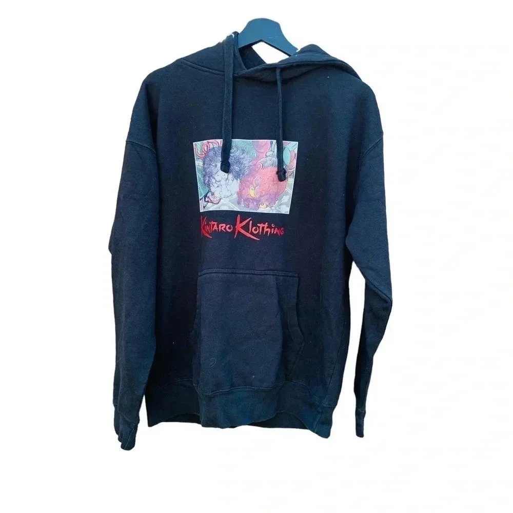 Kintaro Klothing Size Large Pullover Hoodie Black